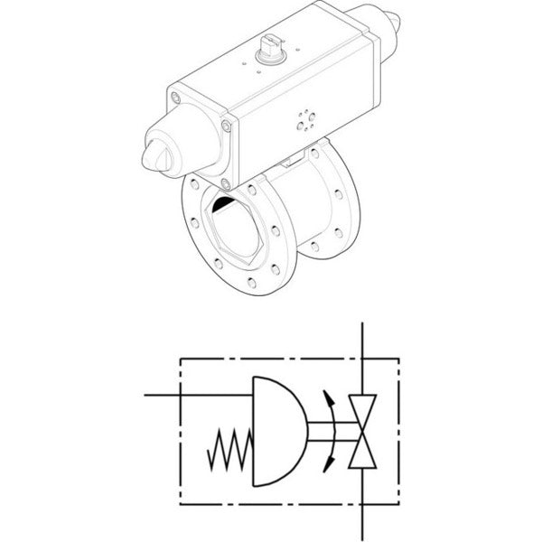 VZBC-100-FF-16-22-F0710-V4V4T-PS240-R-90-4-C Festo