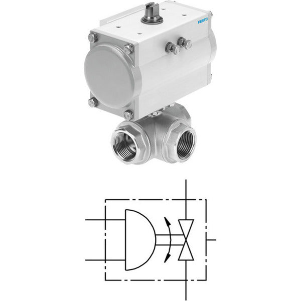VZBM-A-11/4-RP-25-F-3L-B2-PA40 Festo