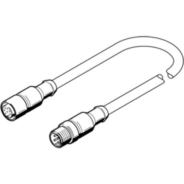 NEBV-M12G8-K-2-M12G4 Festo