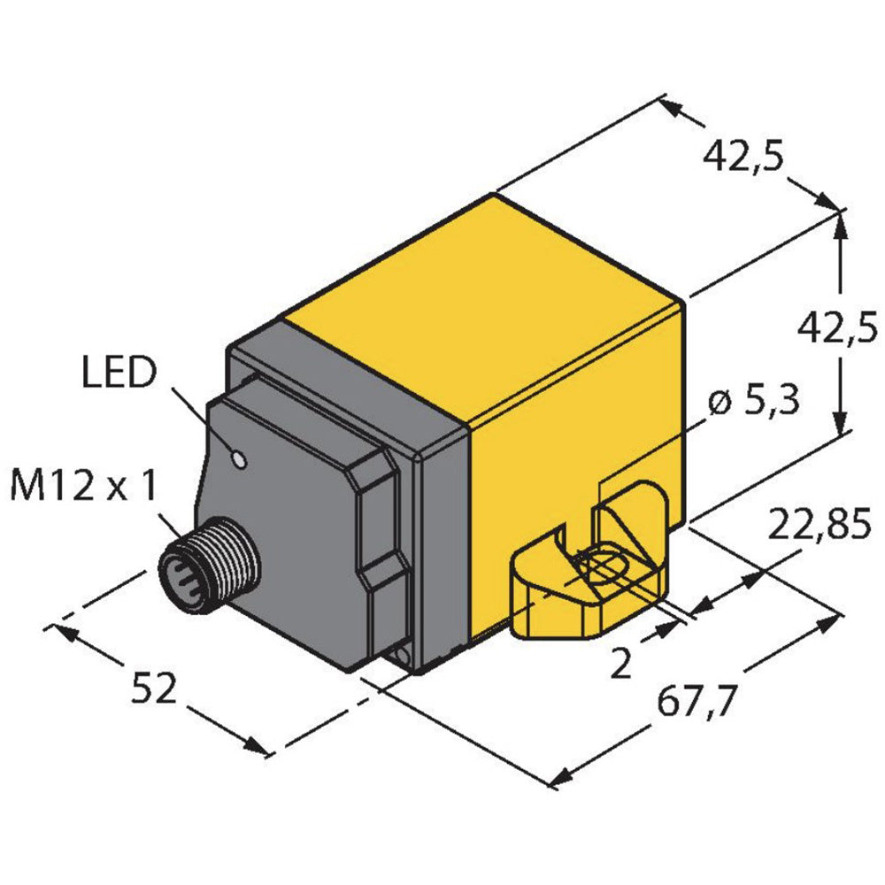 B2N360-Q42-E2LIUPN8X2-H1181 Turck