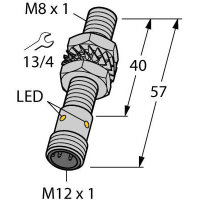 BI1.5-EG08WD-AN6X-H1341 Turck
