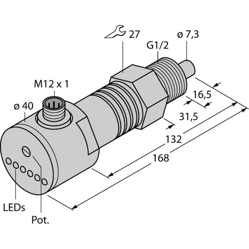 FCS-GL1/2A4-AP8X-H1141/D090 Turck