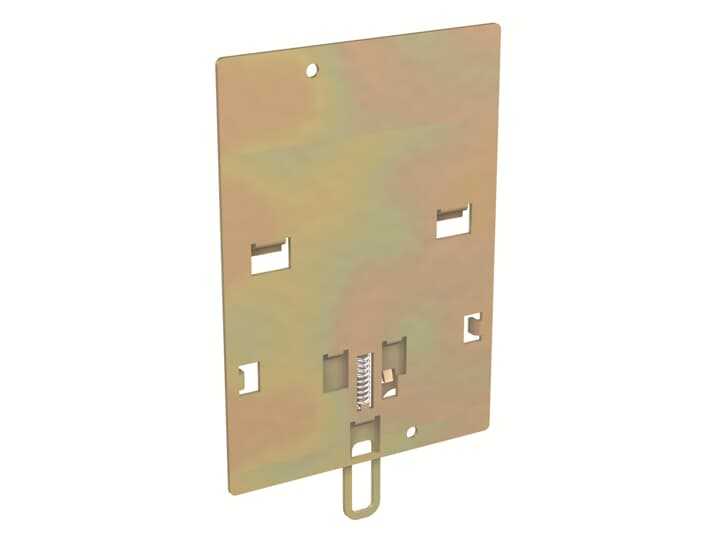 1SDA080704R1 ABB - KIT DIN50022 XT2 3P PLATE DIN