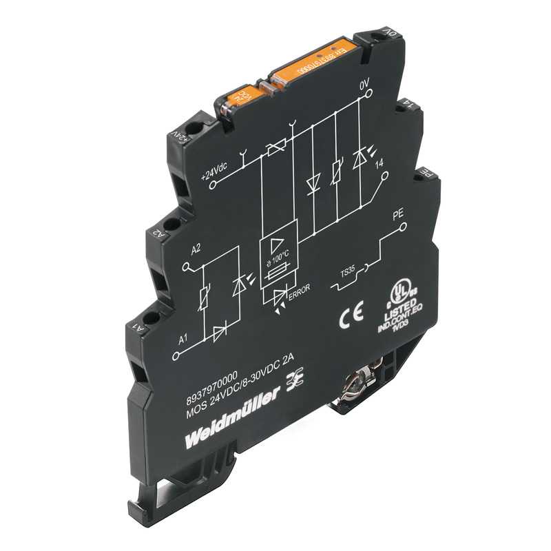 8937970000 WEIDMULLER - MOS 24VDC/8-30VDC 2A