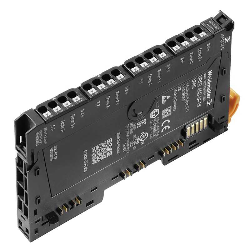 1315730000 WEIDMULLER - UR20-4AO-UI-16-DIAG