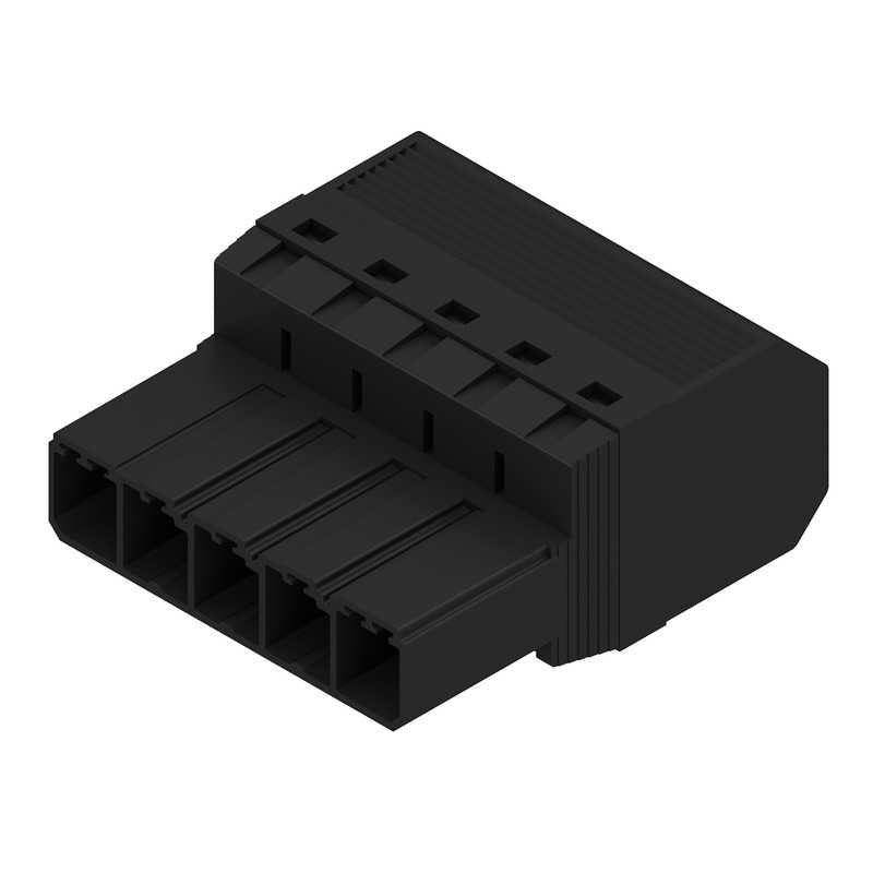 1060870000 WEIDMULLER - SVF 7.62HP/05/180G SN BK BX