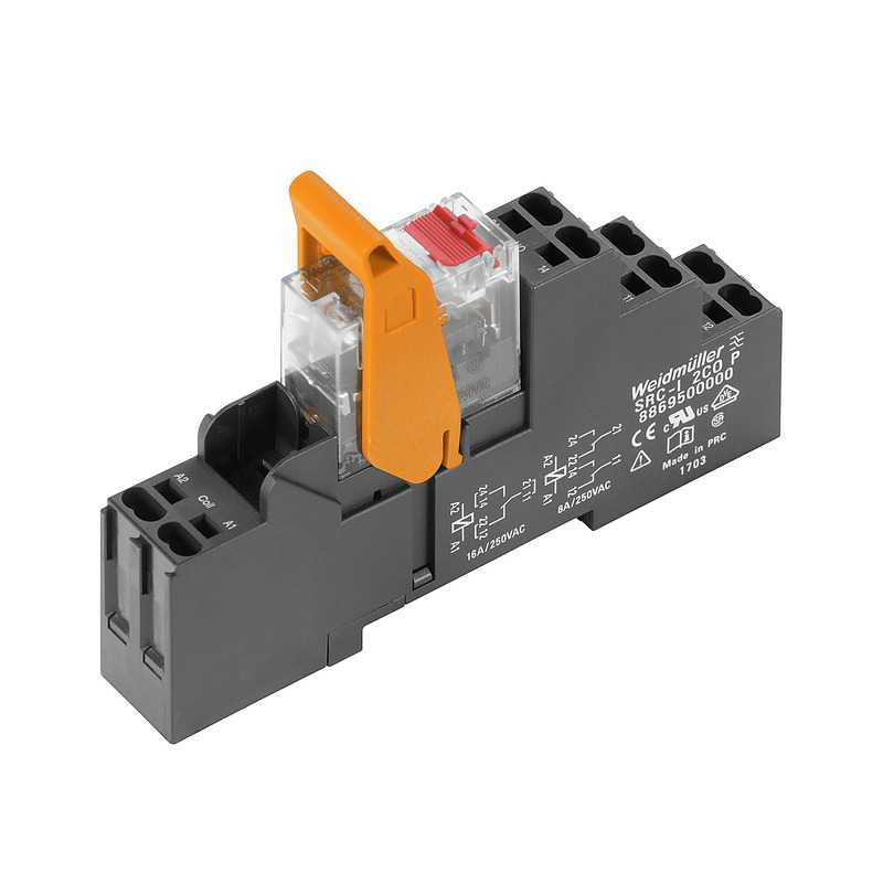 8897240000 WEIDMULLER - RCIKITP 24VAC 2CO LD/PB