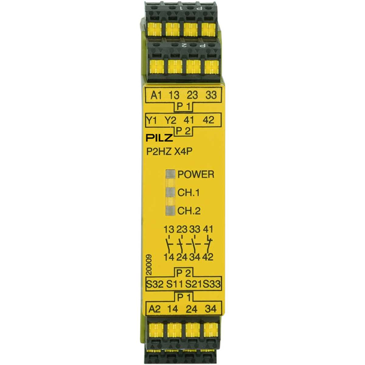 787355 PILZ - P2HZ X4P C 24VDC 3N/O 1N/C