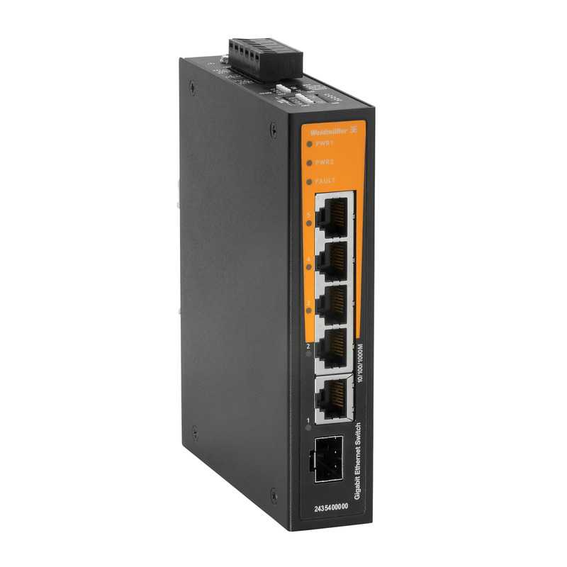 2435400000 WEIDMULLER - IE-SW-BL05-4GT-1GS