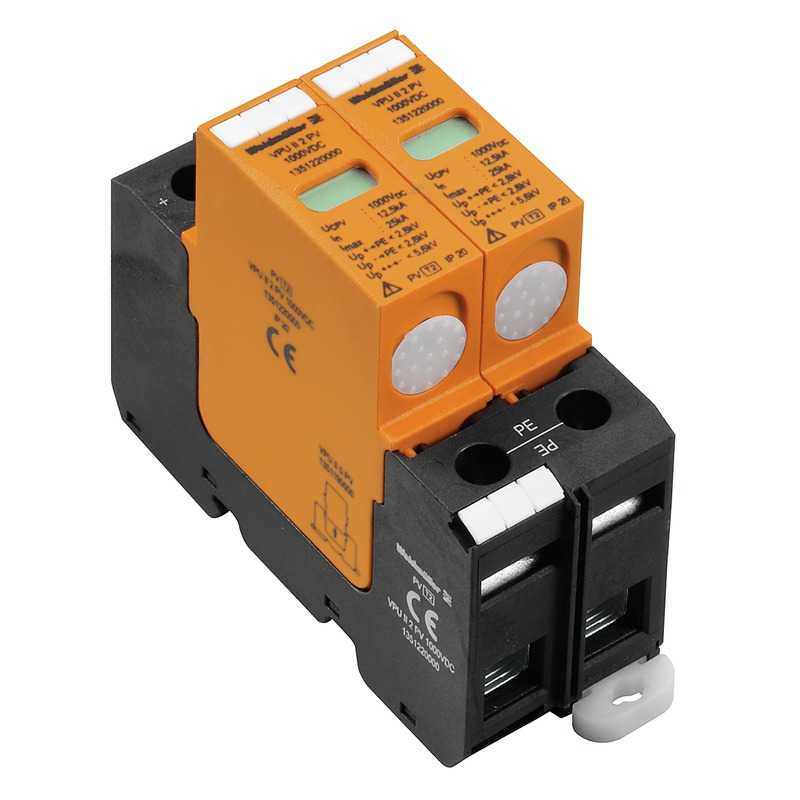 1351220000 WEIDMULLER - VPU II 2 PV 1000V DC