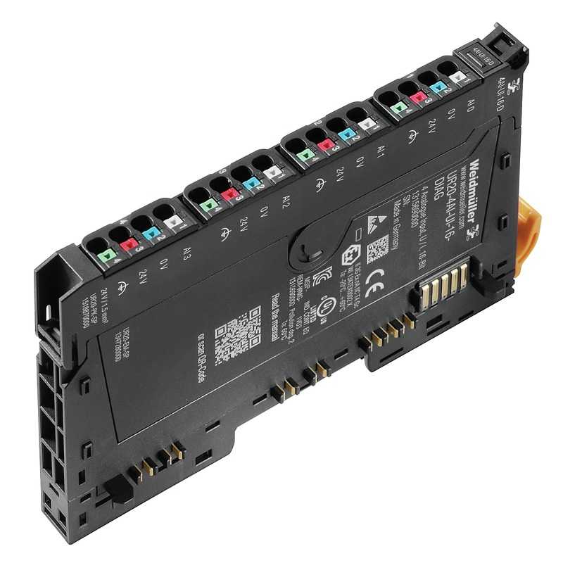 1315690000 WEIDMULLER - UR20-4AI-UI-16-DIAG