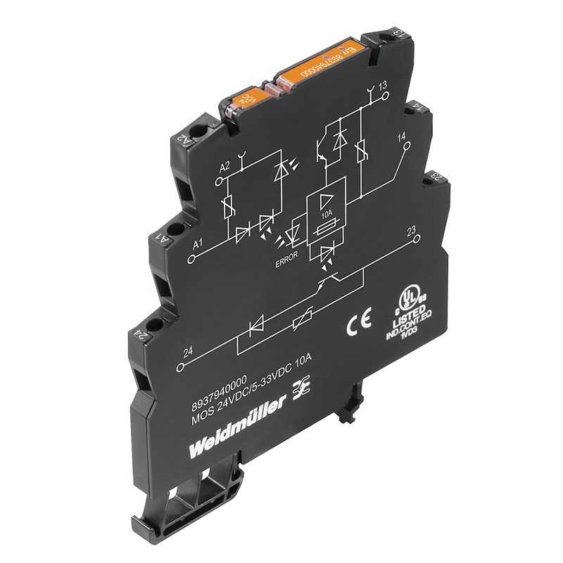 8937940000 WEIDMULLER - MOS 24VDC/5-33VDC 10A