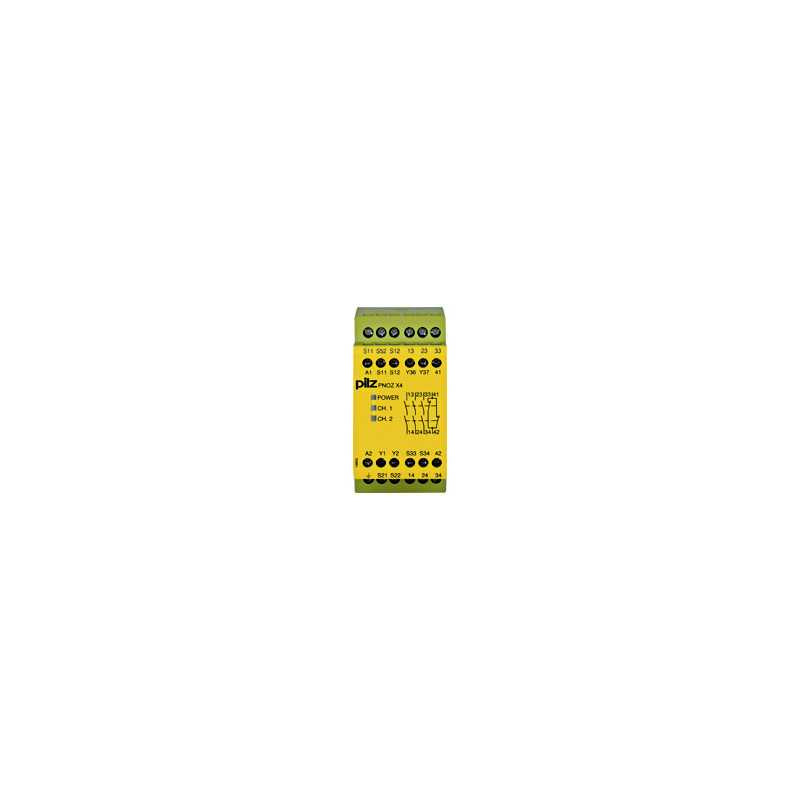 774734 PILZ - PNOZ X4 110VAC 3N/O 1N/C