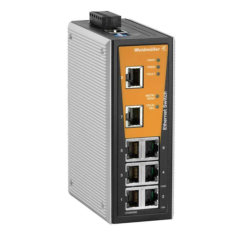 1240940000 WEIDMULLER - IE-SW-VL08MT-8TX