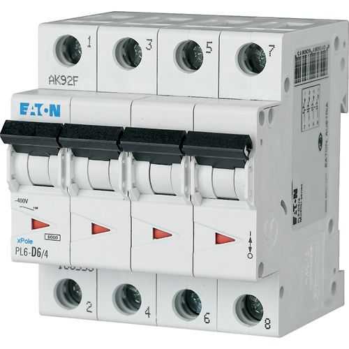 166531 EATON - PL6-C6/4