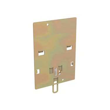 1SDA080327R1 ABB KIT DIN50022 XT4 4P PLATE DIN