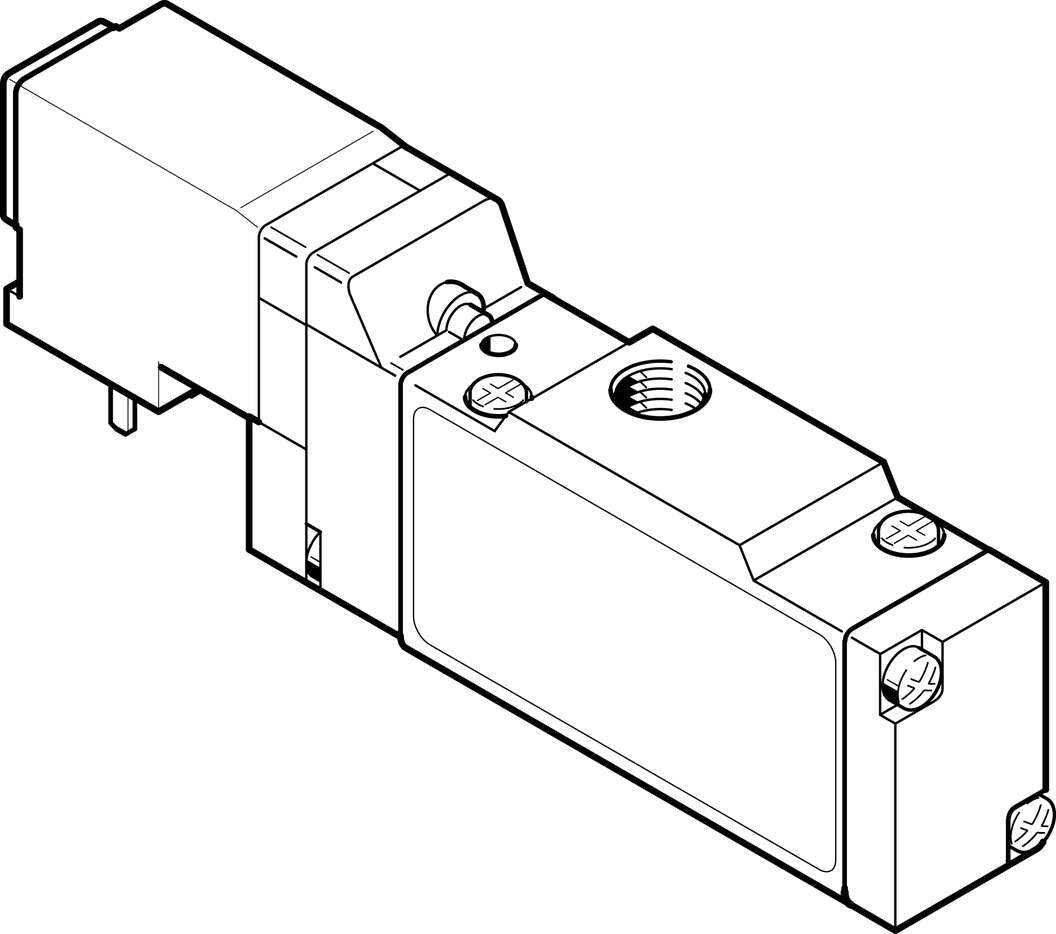 173417 FESTO - MEH-3/2-1/8-P-I-B