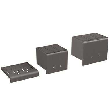 1SDA066663R1 ABB LTC XT4 4P TERMINAL COVERS LOW 2PCS