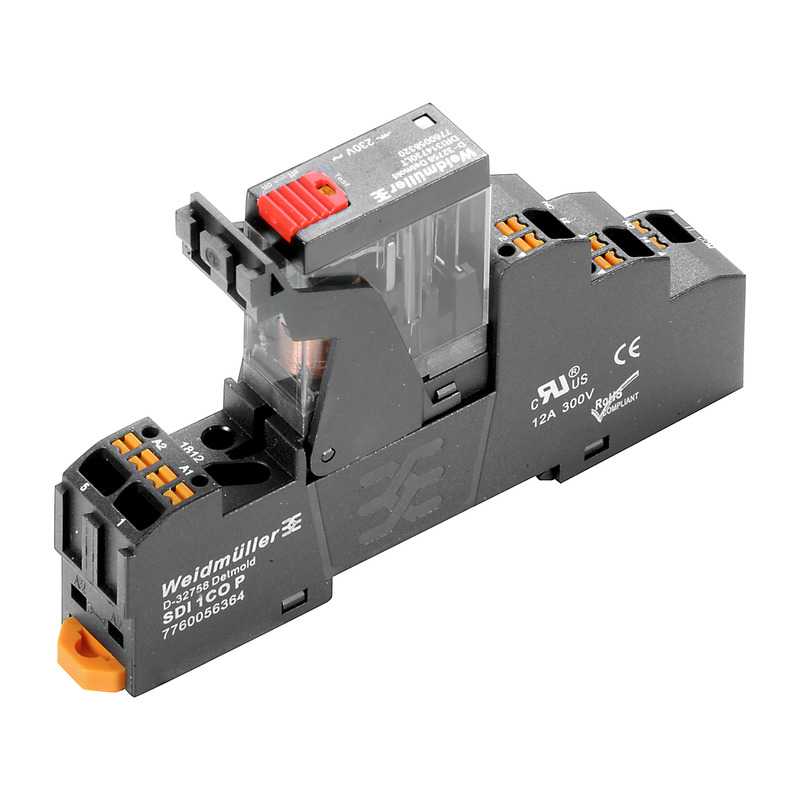 2576160000 WEIDMULLER - DRIKITP230VAC 1CO LD/PB