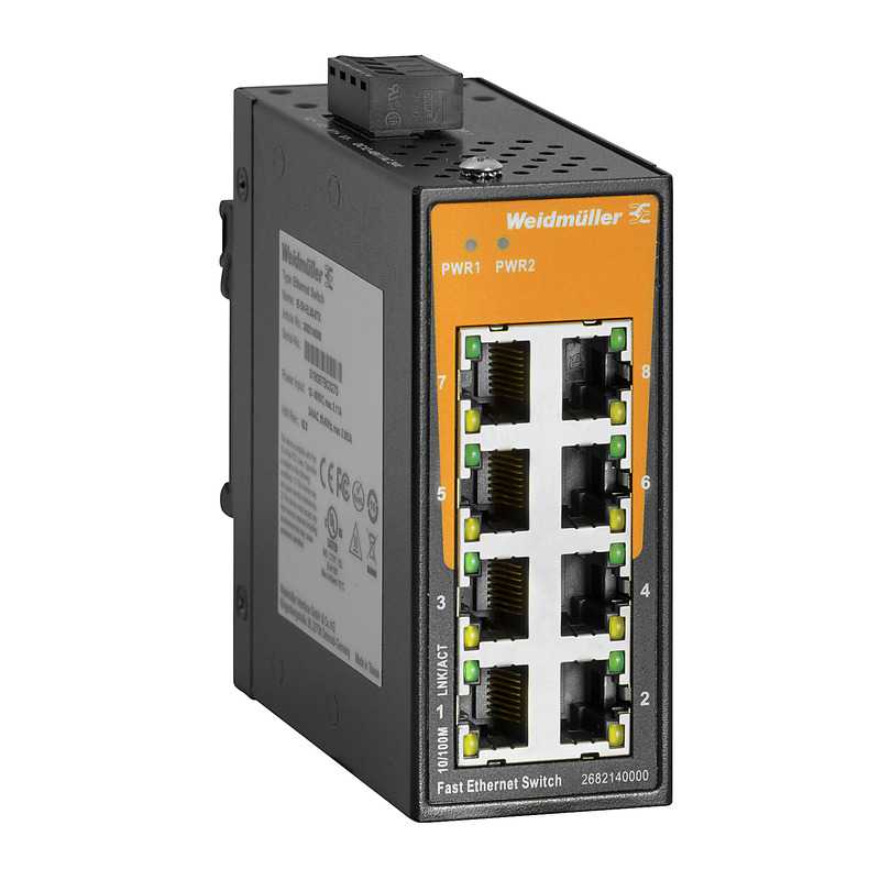 2682140000 WEIDMULLER - IE-SW-EL08-8TX