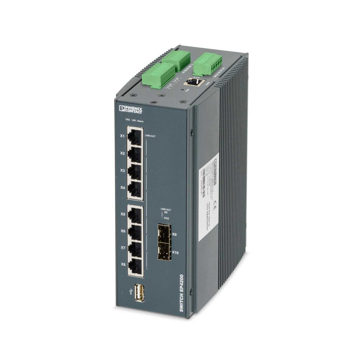 1732185 PHOENIX CONTACT - FL SWITCH EP4208-2SFP-LV