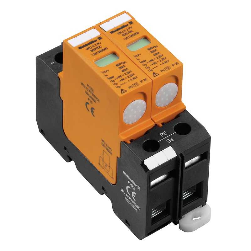1351340000 WEIDMULLER - VPU II 2 PV 600V DC