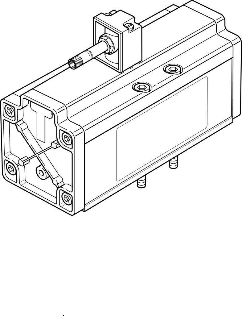 12457 FESTO - MDH-5/2-3/4-D-4-24DC