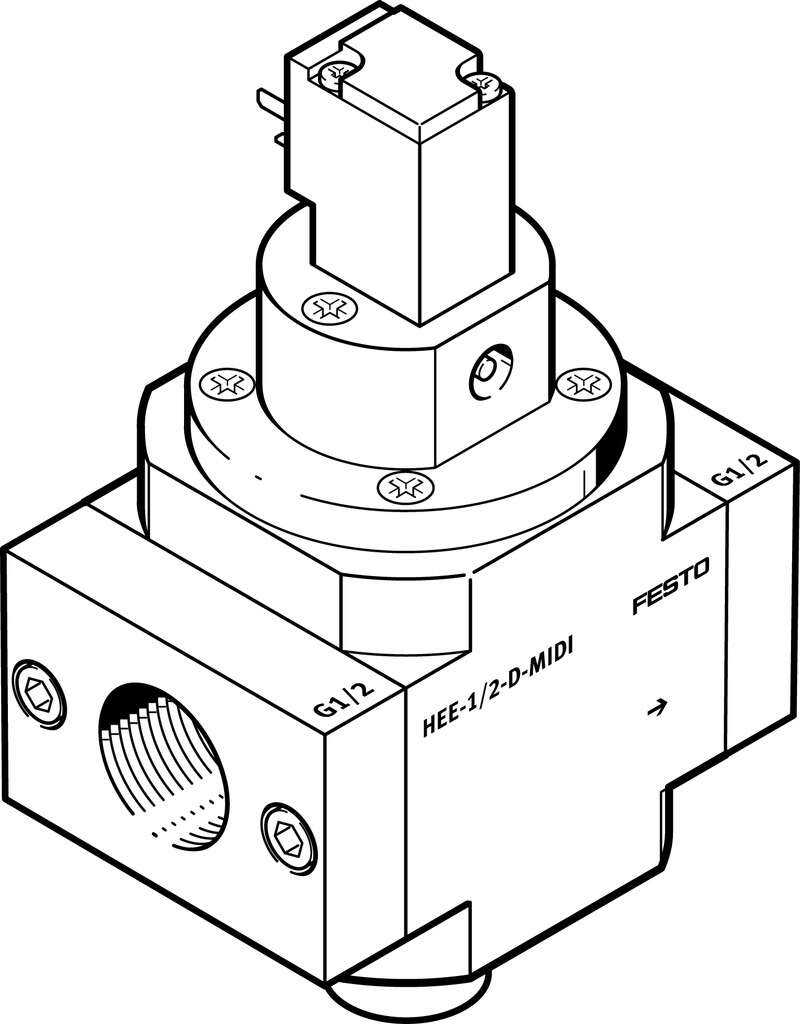 172948 FESTO - HEE-3/4-D-MIDI-110