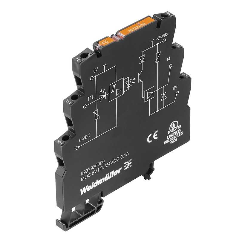 8937920000 WEIDMULLER - MOS 5VTTL/24VDC 0,1A