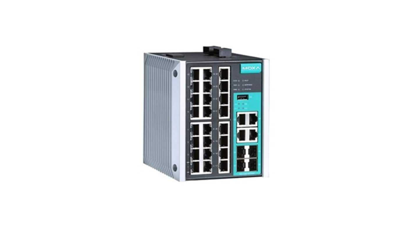 EDS-528E-4GTXSFP-LV-T MOXA