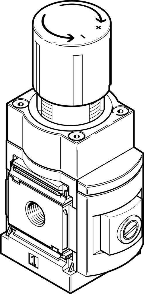 538023 FESTO - MS6-LRP-1/2-D4-A8-Z