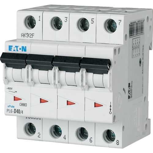 166530 EATON - PL6-C50/4