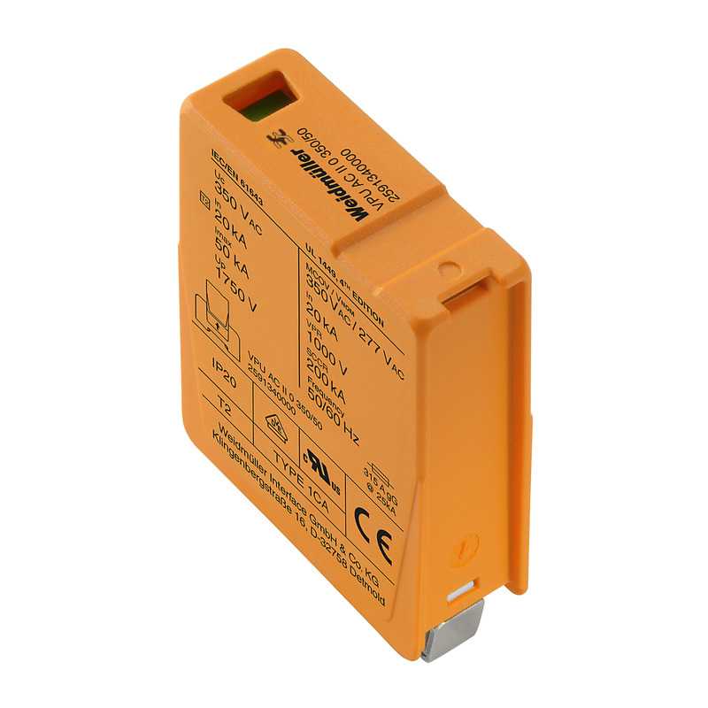 2591340000 WEIDMULLER - VPU AC II 0 350/50