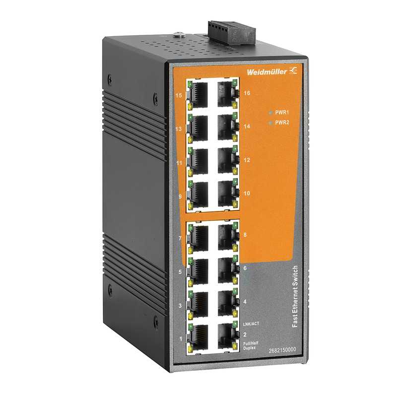 2682150000 WEIDMULLER - IE-SW-EL16-16TX