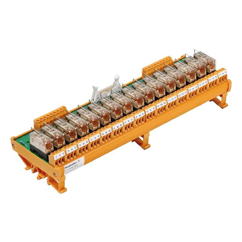 1113761001 WEIDMULLER - RSM 16RS 24VDC GEM.-