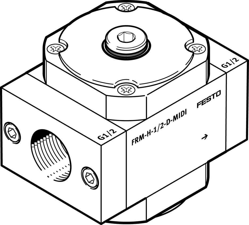 162788 FESTO - FRM-H-1/8-D-MINI